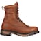 Rocky Original Ride, Men's Waterproof Western Lacer Boots, 13 W, Leather, 9 in Height, Tan PitStop FQ0002723 - alternate 2